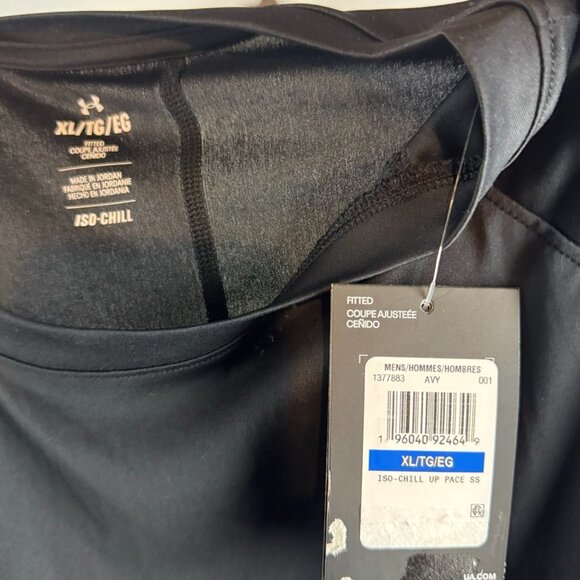 Mens Under Armour Iso Chill Workout Shirt Size XL NWT - Picture 2 of 2